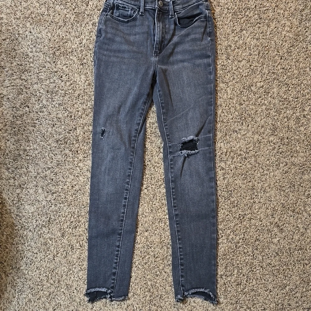 Old Navy Girl's Extra High Rise Rockstar Jeggings - Size 12